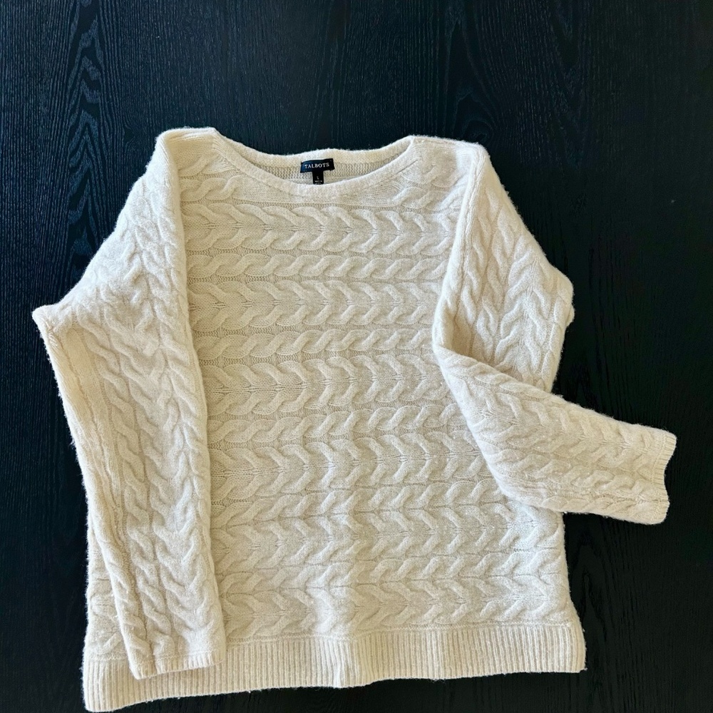 TALBOTS Merino wool winter sweater (L)